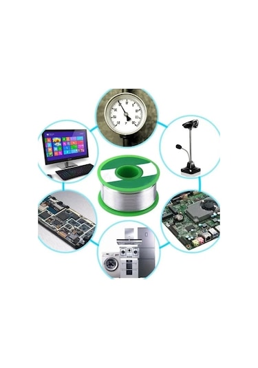 0,8 Mm Kalınlığında 50 Gr Lehim Teli, Elektronik Devreler İçin Uygun