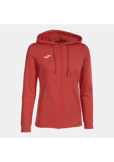 Kırmızı Joma Kadın Günlük Sweatshirt Sculpture Zip-up Hoodie 901861.727 Kırmızı