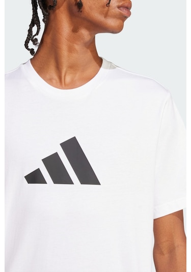Adidas M Fı 3bar Tee Erkek Beyaz Tişör Jd4913 Beyaz