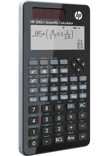 Hp 300s+ 315 Fonksiyonlu Bilimsel Hesap Makinesi Siyah