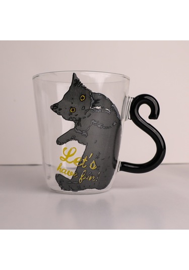 Kedi Tasarımlı Kupa Bardak-1928