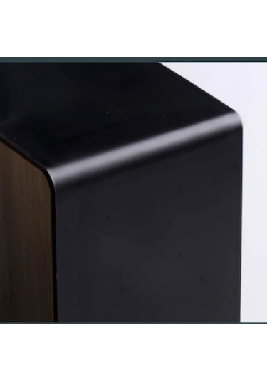 Pembe Çıkarılabilir Ahşap Kapak Doku Kutusu Mini Doku Saklama Tüpü Tutucu Saklama Kutusu Araba Ev Dekorasyon Basit Moda Doku Kutusu