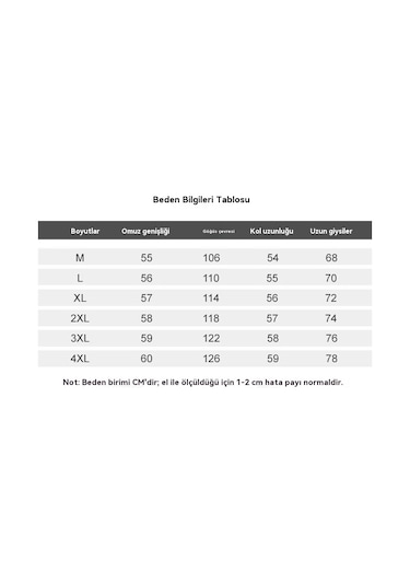 Sonbahar Kış Polar Astarlı Çok Cepli İş Giyim Bol Kesim Erkek Ceket Siyah