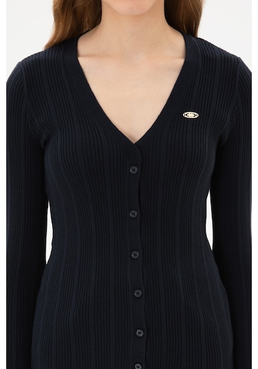 U.s. Polo Assn. Kadın Lacivert Hırka Triko 50313580-vr033 Lacivert