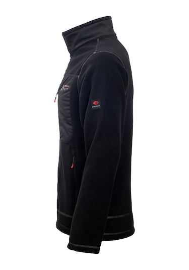 Cresta Outdoor Tam Fermuarlı Parçalı Erkek Polar Ceket