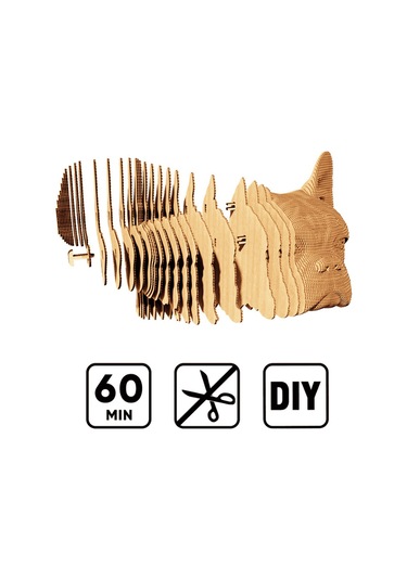 Cartonic 3d Puzzle - Bulldog