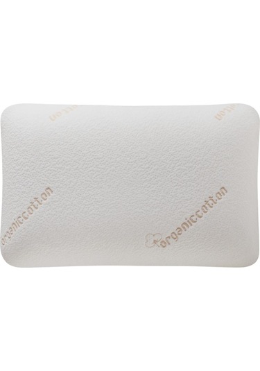 Moln Organic Cotton Visco Yastık Doğal & Cilt Dostu Beyaz