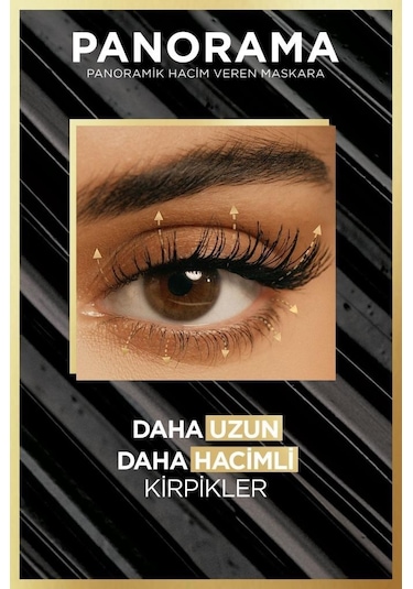 L'Oréal Paris Panorama Hacim Veren Maskara Kahverengi