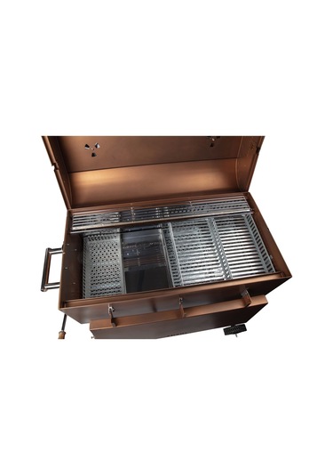 Igrıll Barbekü 1000 Mm Kömürlü Mangal Kahverengi