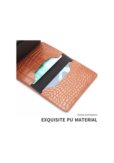 Dancemonkey Rfıd Korumalı Pu Kart Cüzdanı - Kadın Erkek İçin Güvenli Kart Taşıyıcı Diğer