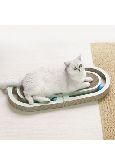 Sones Pet Eğlenceli Kediler Tırma Tahtası Kediler Pençe Sürtünme Oyuncaklar Topla Katlanabilir