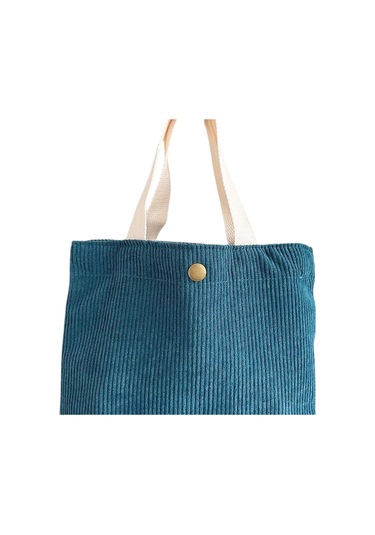 Suntek Kadife Omuz Çantası Moda Seyahat Ofis Açık Hava İçin Koyu Mavi