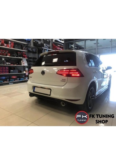 Volkswagen Golf 7 Led Stop 7.5 Uyumlu Dizayn Kayar Sinyal 2013-2016