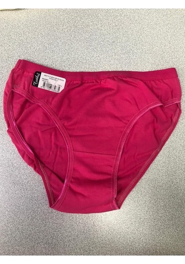 12'li Paket Bayan Kadın Düz Fosforlu Bikini Külot Asorti Kilot 001