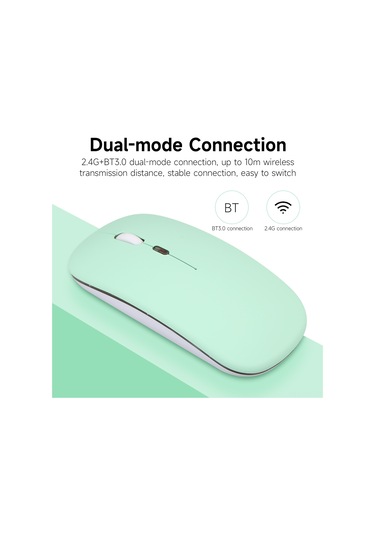 Mufunye Hızlı 2.4g/bt3.0 İkili Modlu Kablosuz Fare, Sessiz Ofis Kullanıma Uygun, 3 Seviye Dpı Ayarlı, Taşınabilir Ve Şarj Edilebilir Pil, Açık Pembe Optik Mufunye Hızlı 2.4g/bt3.0 İkili Modlu Kablosuz Fare, Sessiz Ofis Kullanıma Uygun, 3 Seviye Dpı Ayarlı, Taşınabilir Ve Şarj Edilebilir Pil, Açık Pembe Optik