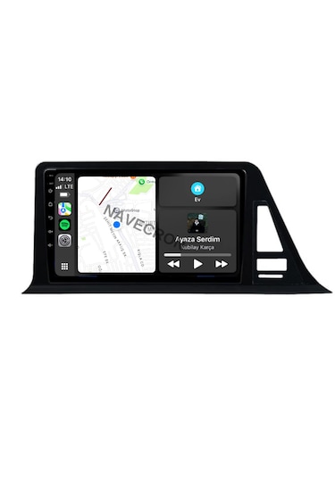 Toyota Chr 9" Uyumlu Androıd Multimedya Gerçek 2/32 Kablosuz Carplay Geri Görüş Kameralı 9"