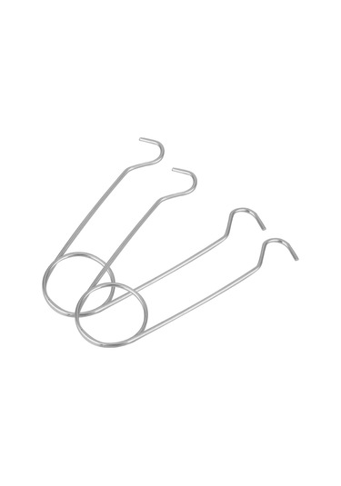 Geeroyoo Stainless Steel Çadır Tencere Asıcı Kanca, Çiftli Set, Balık Açıcı Ve Kettle Tutucu, Taşınabilir Dış Mekan Kullanımı