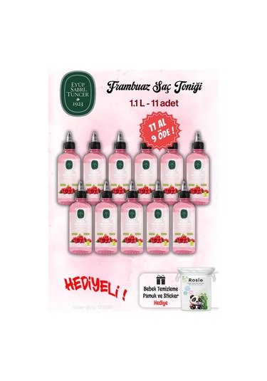 Eyüp Sabri Tuncer 11 Al 9 Öde Sirke Frambuaz Tonik 100 Ml Ve Rosie
