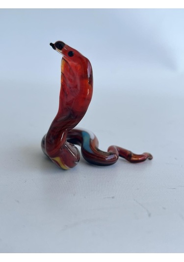 El Yapımı Murano Cam Yılan Biblo A74-02