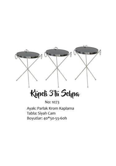 Zigon Brc Küpe Model Sehpa Metal Bakır Roza Renk X Ayak Kırılmaz Cam Tabla El Yapım