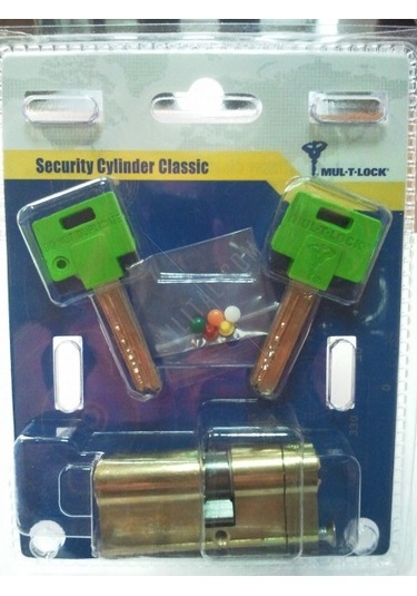 Mul-t-lock Klasik Barel Yeşil Anahtarlı Model N11.991