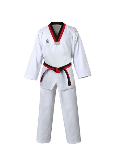 Dizispor Top Glory Fitilli Pum Yaka Taekwondo Elbisesi Dobok Beyaz