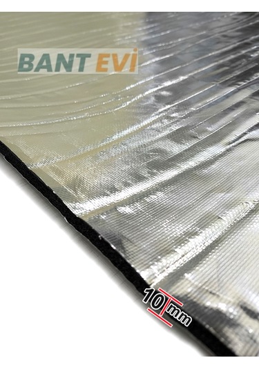 Yüksek Isıya Dayanıklı Cam Elyaf Alüminyumlu Kauçuk Isı Kalkanı