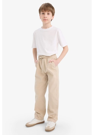 DeFacto Erkek Çocuk Düz Paça Basic Düz Gabardin Pantolon D5859A825SMBG670