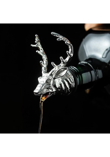 Trendooze Homyl Geyik Başı Şarap Dökücü, Bar Aletleri İçin Diğer