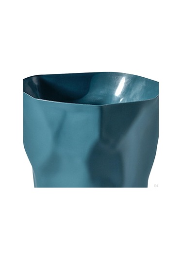 Pembe Çöp Kovası Dekoratif Kapaksız Nordic Üstü Açık Çöp Konteyneri Ev İçin Pembe