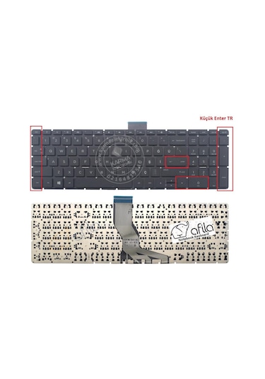 HP Uyumlu 15-BS 15-DB 15-EC 15-CN 15-CW Notebook Klavyesi - Siyah - TR