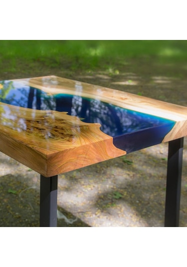 Ultra Şeffaf Tek Döküm Epoksi Reçine 30kg Set Masa Kalın Döküm