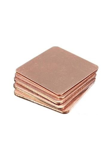 Termal Soğutucu Bakır 1,5 Mm 5 Adet 15X15 Mm