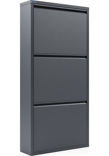 Ceha  3'lü Metal Ayakkabılık - Antrasit K.AYK-3 /AB7024 Antrasit