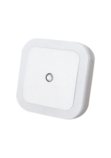 Vkemall Otomatik Işık Kontrollü Led Gece Lambası - Akıllı Ev İçin Odalar, Koridorlar İçin Beyaz Avrupa Tipi Fityan Beyaz