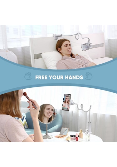 Ugreen Gooseneck Masaüstü Cep Telefonu Tutucu Çok Fonksiyonlu