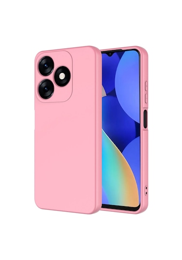 Goocamp Tecno Spark 10 4g Kılıf Mara Lansman Kapak - Pembe Pembe