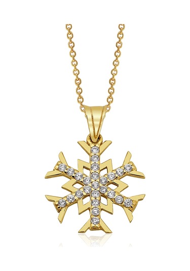 Altın Kar Tanesi Kolye Ucu As20131Kl Altınsepeti