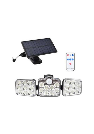 Pazly Güneş Duvar Işığı Dış Mekan Avlu Hareket Sensörlü Lamba Garaj Sokak Geniş Açı Aydınlatma