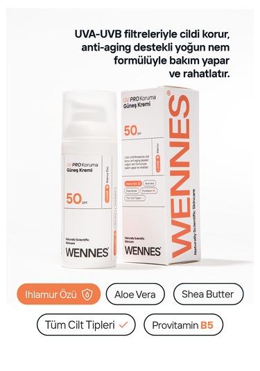 Doğal Misel Su Spf50+ Nemlendirici Güneş Kremi Avantajlı Set