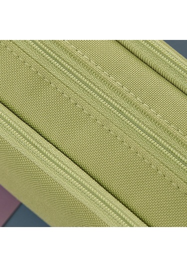 Geniş Kapasiteli Okul Kalem Kutusu, Çok Bölmeli Kalemlik, Öğrenci Ve Ofis Kırtasiye Malzemeleri İçin Pratik Kalem Kılıfı Yeşil