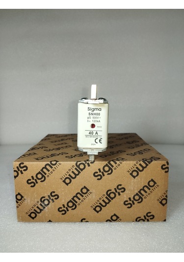 Snh00ı0040 120ka 40a Nh00 Çift Göstergeli Bıçaklı Sigorta