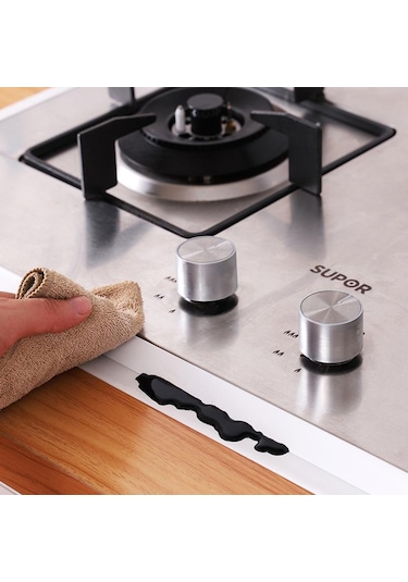 Siyah 3.2/1 M Su Geçirmez Duvar Sticker Kendinden Yapışkanlı Pvc Sızdırmazlık Bantl Lavabo Soba Çatlak Şeritler Mastikler 57009915