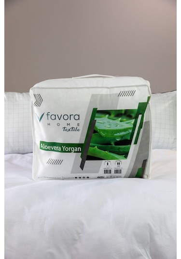 Favora Aloevera Çift Kişilik Yorgan 195x215 Beyaz
