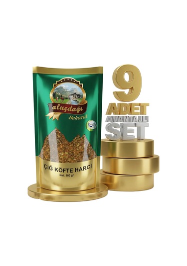 Aluçdağı Çiğ Köfte Harcı 9x100 Gr