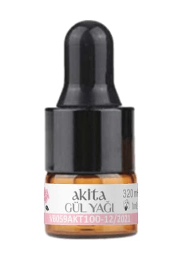 Akita Doğal Gül ve Argan Yağı 1 ML