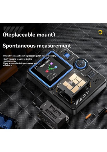 Fnırsı Lcr-p1 Transistör Test Cihazı Diyot Triyot Kapasite Test Cihazı Direnç Lcr Esr Test Cihazı Mosfet Npn Pnp Smd Çok Fonksiyonlu Test Cihazı