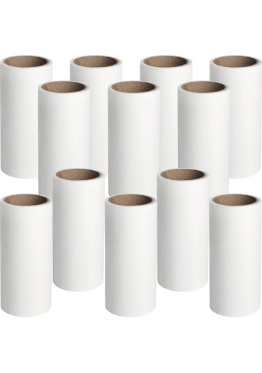 Zyzqstore 12 Ya Da 6 Adet Rulo Saç Etiket Köpek Sökücü Taşınabilir