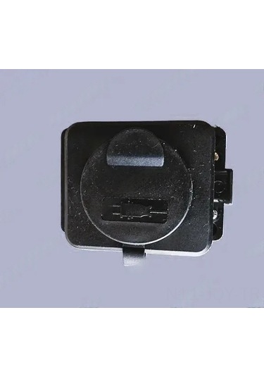 Youmex Siyah Ip54 Su Geçirmez Dış Mekan Fantezi, 16a 3500w, Toprak Bağlantılı, Kauçuk Gövde, Avrupa Standartı