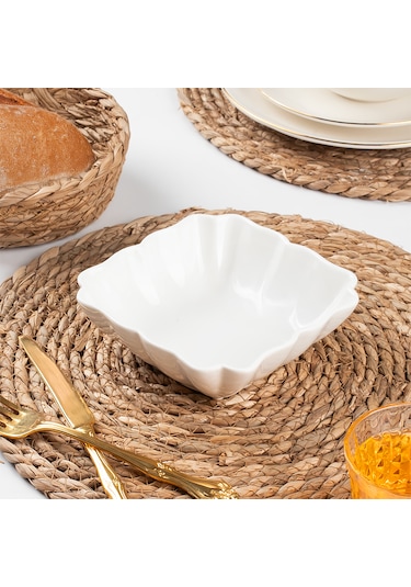 Porsima 1749n Porselen Kase Desenli Derin Salata Kase 15cm